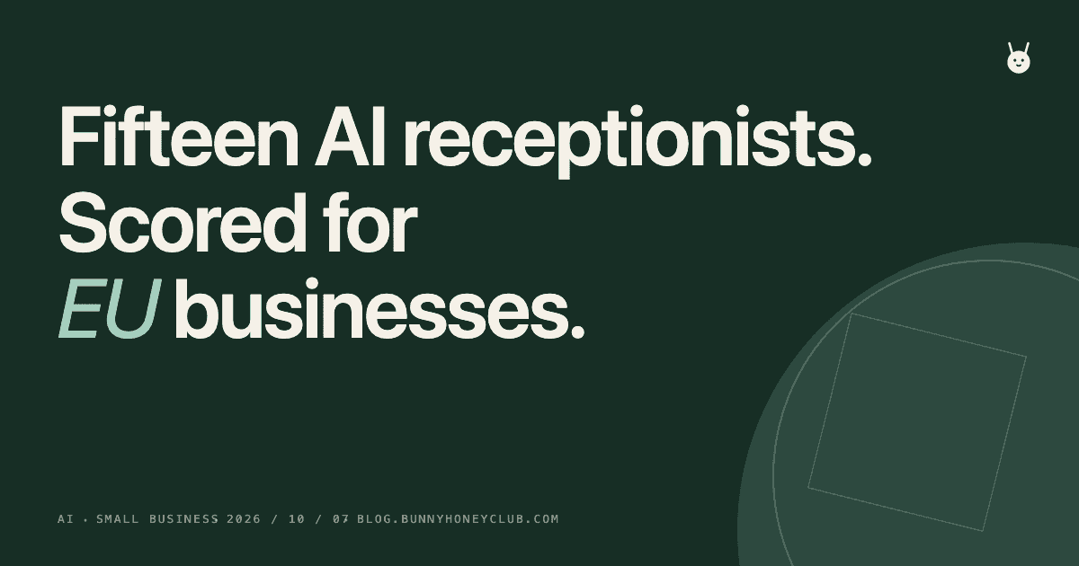 15 Best AI Receptionist Services for EU Businesses (2026)
