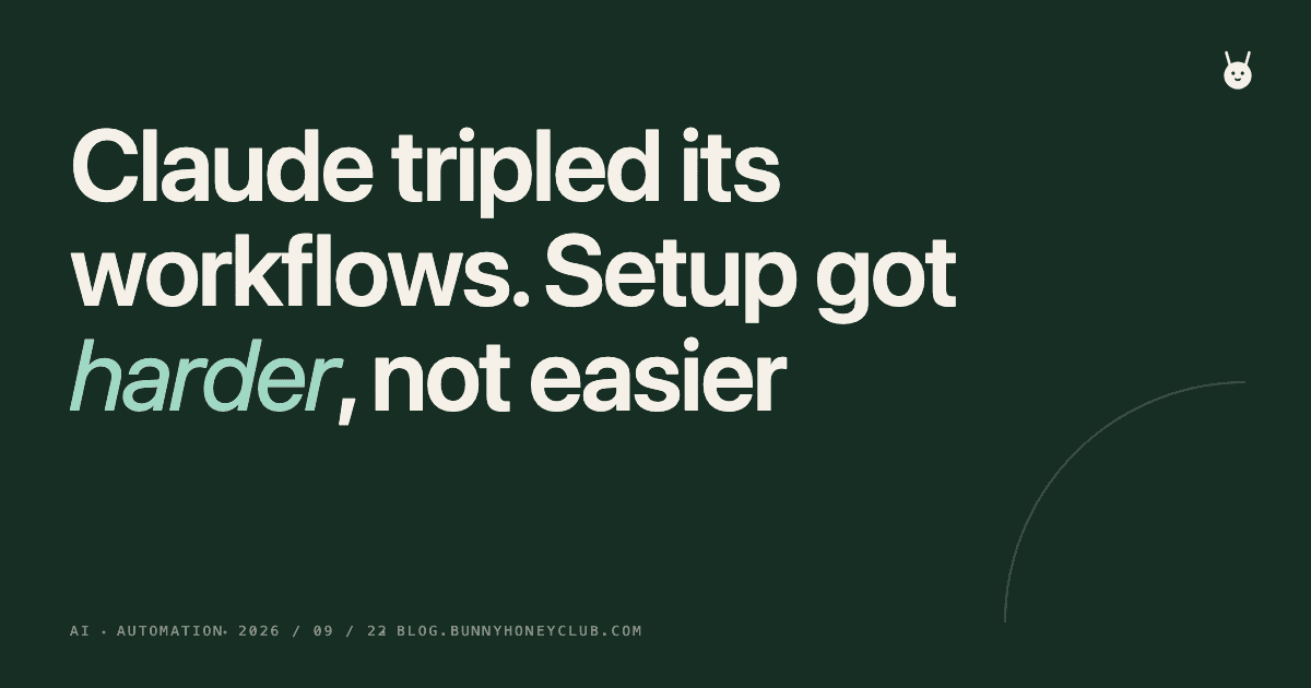 Claude for Small Business: 43 Workflows, Same Old Problem