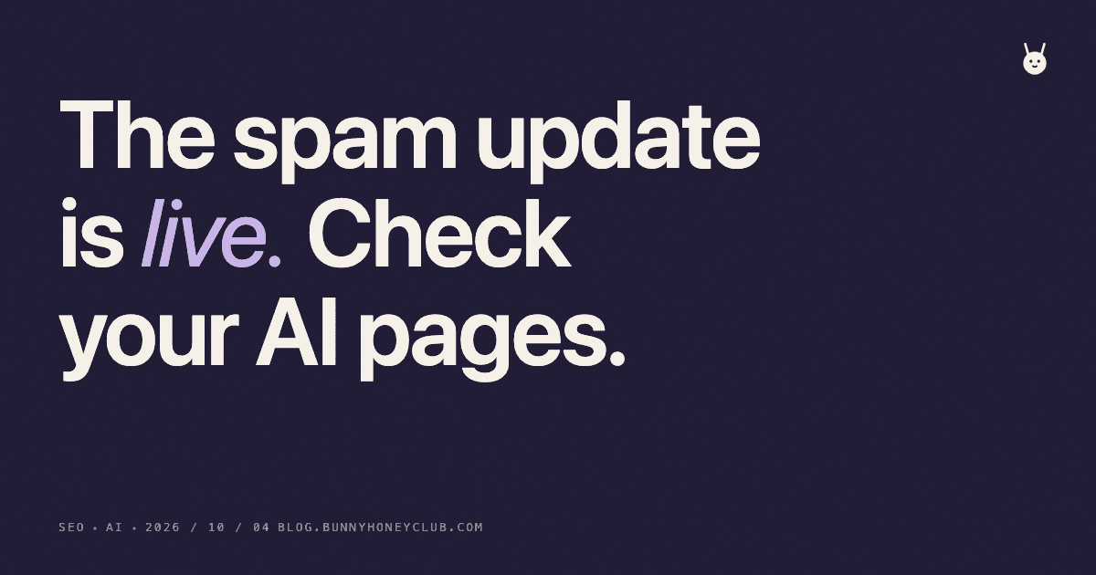 Google's Spam Update Is Live: Check Your AI Content